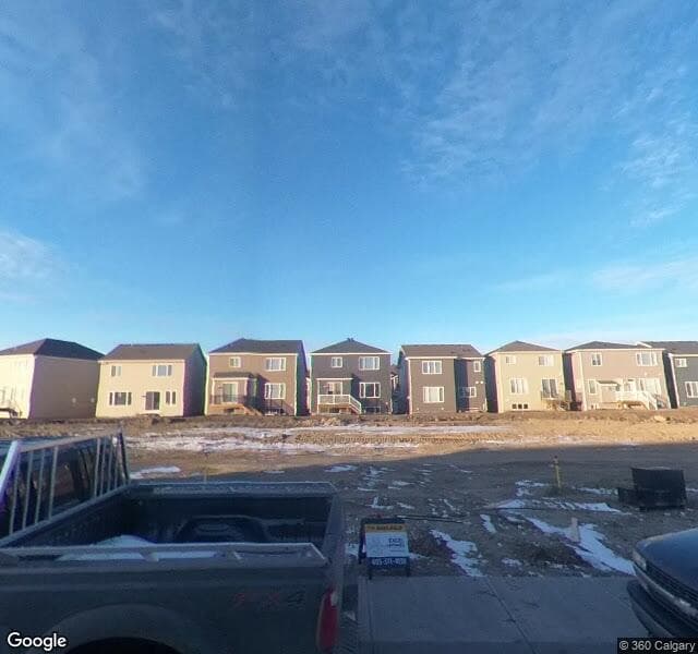 Street view of 96 Carringsby Avenue NW, Calgary