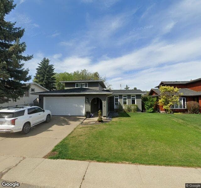 Street view of 2712 117 Street NW, Edmonton