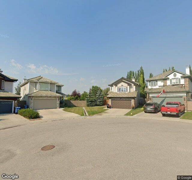 Street view of 53 Spring Crescent SW, Calgary