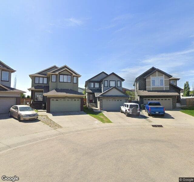 Street view of 16503 36 Street NW, Edmonton