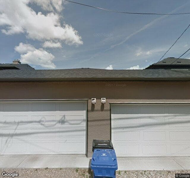 Street view of 1-129 12 Avenue NW, Calgary