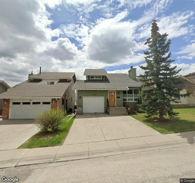 Street view of 260 Edgeland Road NW, Calgary