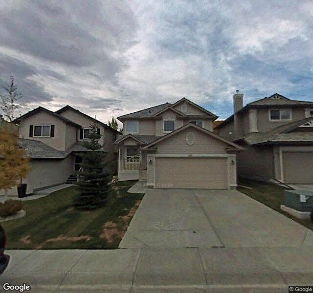Street view of 110 Valley Ponds Crescent NW, Calgary