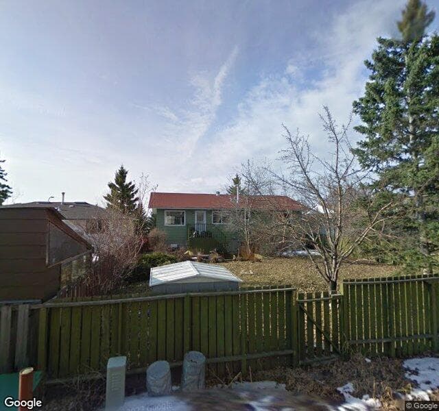 Street view of 8448 64 Avenue NW, Calgary