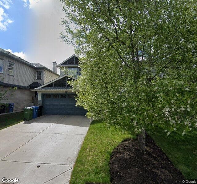 Street view of 37 Eversyde Street SW, Calgary