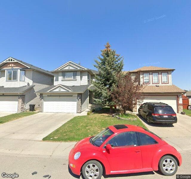 Street view of 48 Panamount Circle NW, Calgary