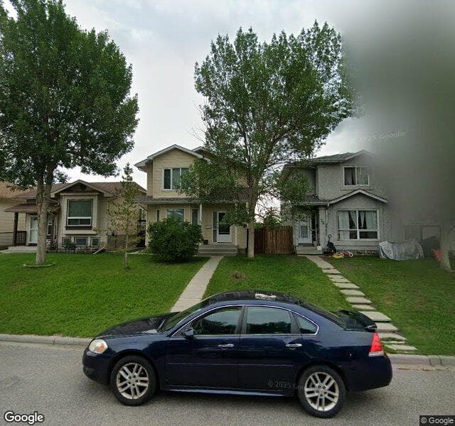 Street view of 70 Erin Green Way SE, Calgary