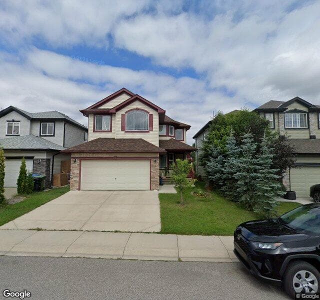 Street view of 56 Everhollow Crescent SW, Calgary