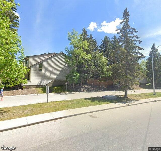 Street view of 21-3302 50 Street NW, Calgary