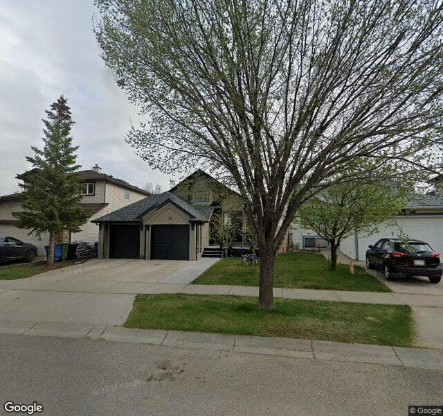 Street view of 78 Hidden Ranch Boulevard NW, Calgary