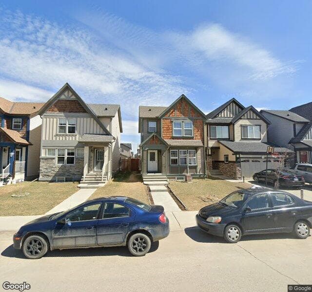 Street view of 44 Skyview Point Crescent NE, Calgary