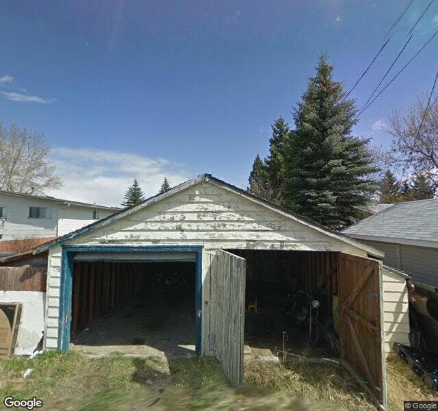 Street view of 4633 82 Street NW, Calgary
