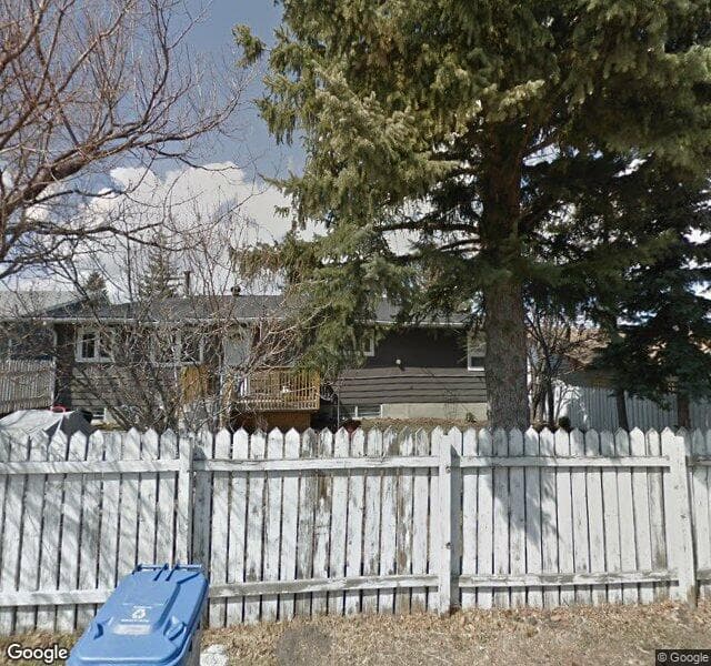 Street view of 2419 Chicoutimi Drive NW, Calgary