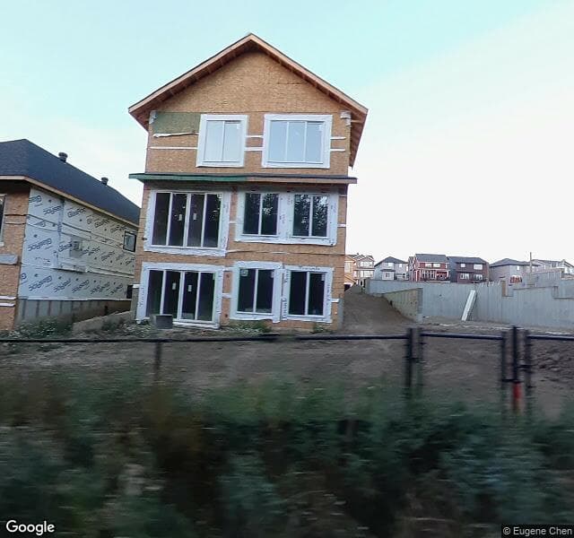 Street view of 1153 Gyrfalcon Crescent NW, Edmonton