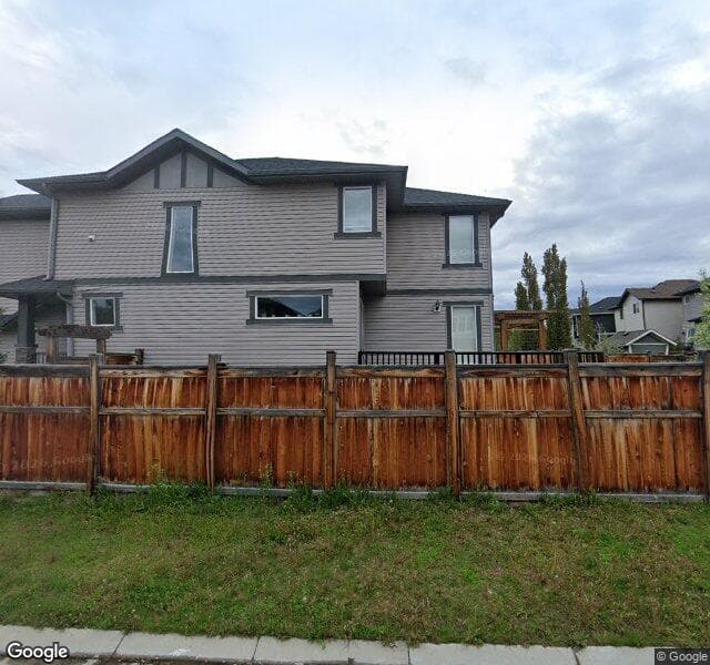 Street view of 452 Chaparral Valley Way SE, Calgary