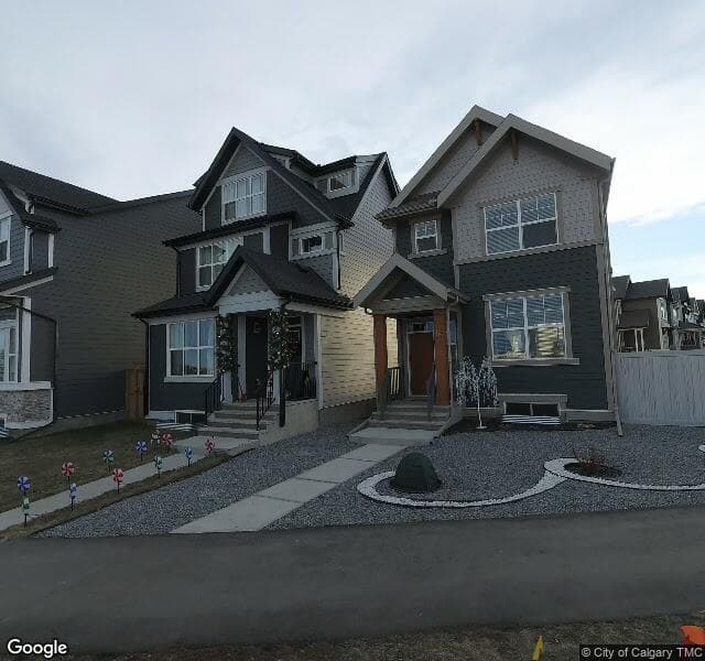 Street view of 59 Masters Road SE, Calgary