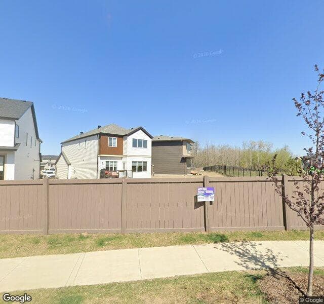 Street view of 2523 206 Street NW, Edmonton