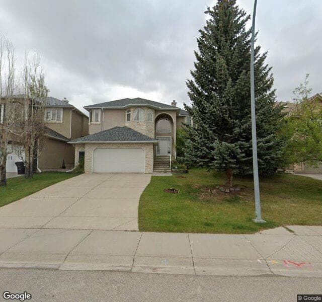 Street view of 1680 Evergreen Drive SW, Calgary