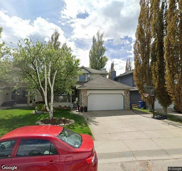 Street view of 51 Chaparral Link SE, Calgary