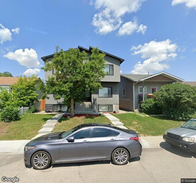 Street view of 2522 11 Avenue SE, Calgary