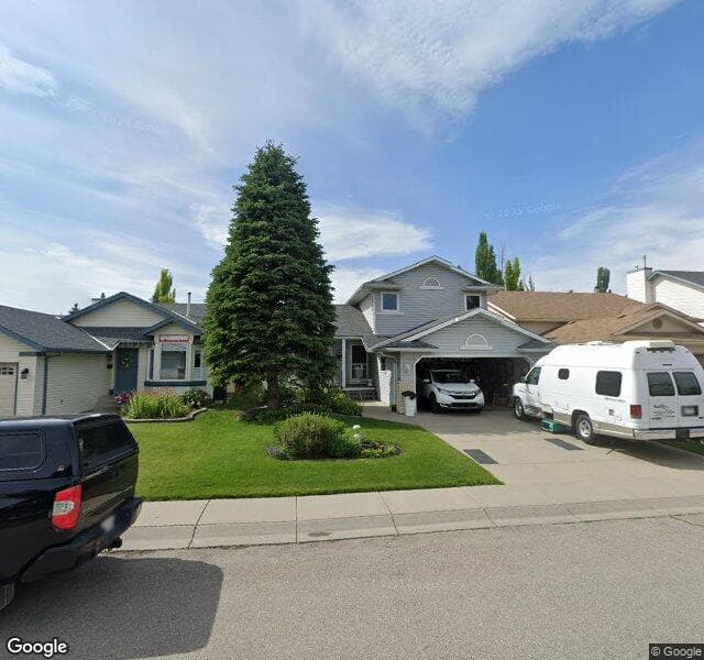 Street view of 1355 Sunvista Way SE, Calgary