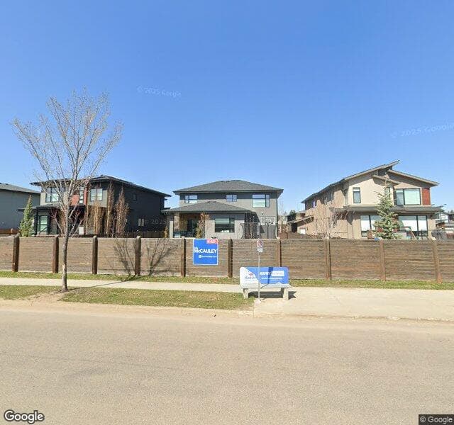 Street view of 1105 Wahl Place NW, Edmonton