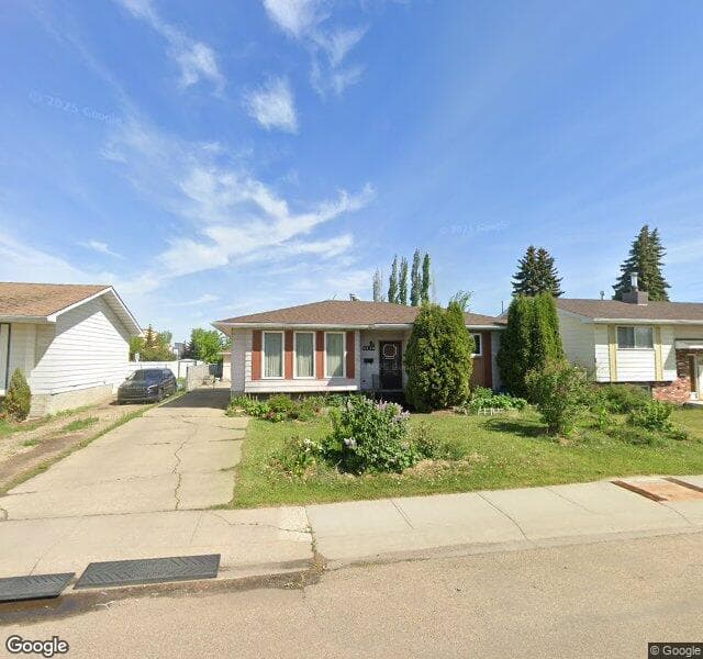 Street view of 4120 136 Avenue NW, Edmonton