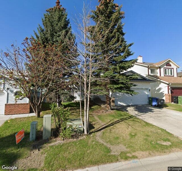 Street view of 133 Hidden Valley Place NW, Calgary