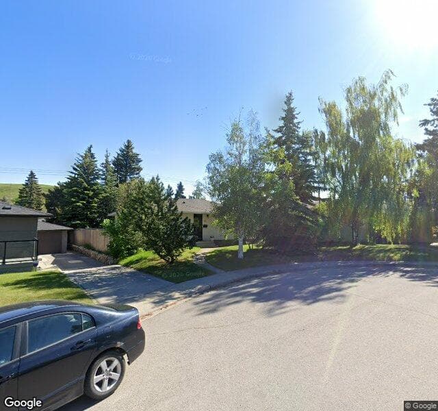 Street view of 52 Chatham Drive NW, Calgary