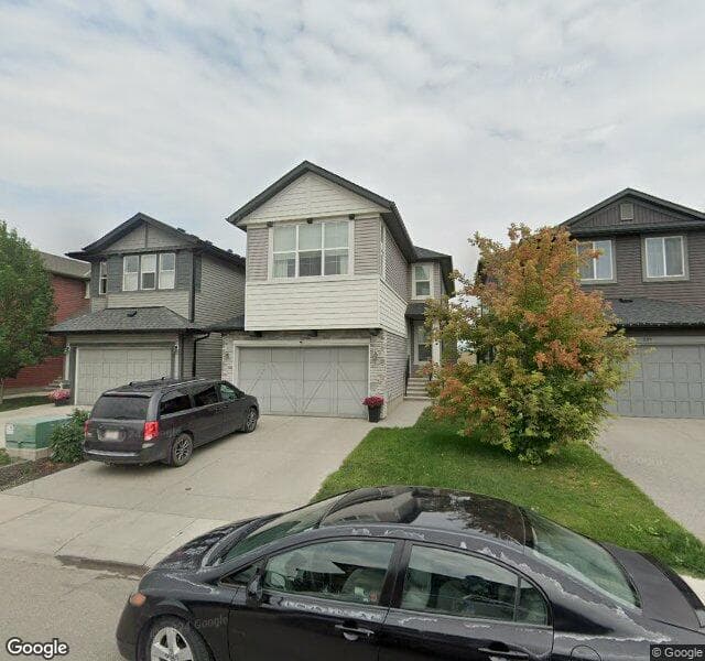Street view of 243 Chaparral Valley Way SE, Calgary