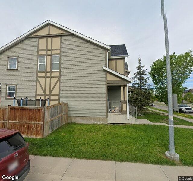 Street view of 1629 New Brighton Drive SE, Calgary