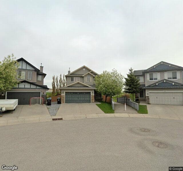 Street view of 61 Silverado Creek Crescent SW, Calgary