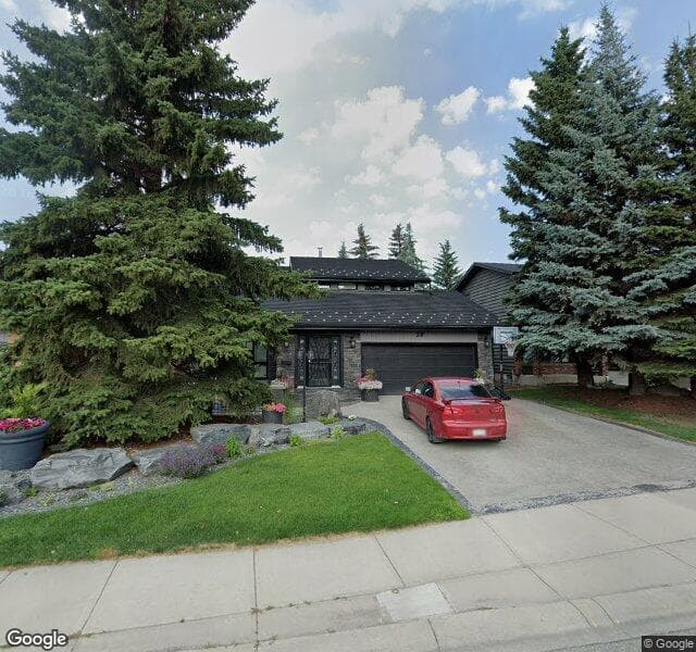 Street view of 39 Woodacres Drive SW, Calgary