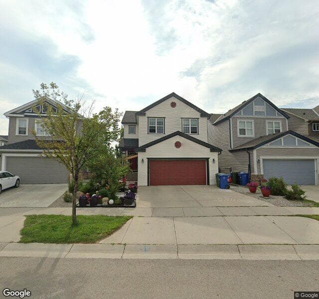 Street view of 1493 Copperfield Boulevard SE, Calgary