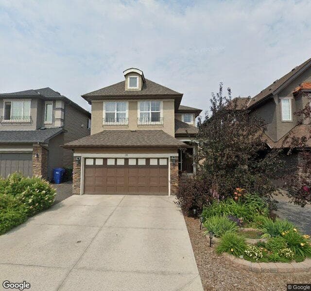 Street view of 14 Cranarch Landing SE, Calgary