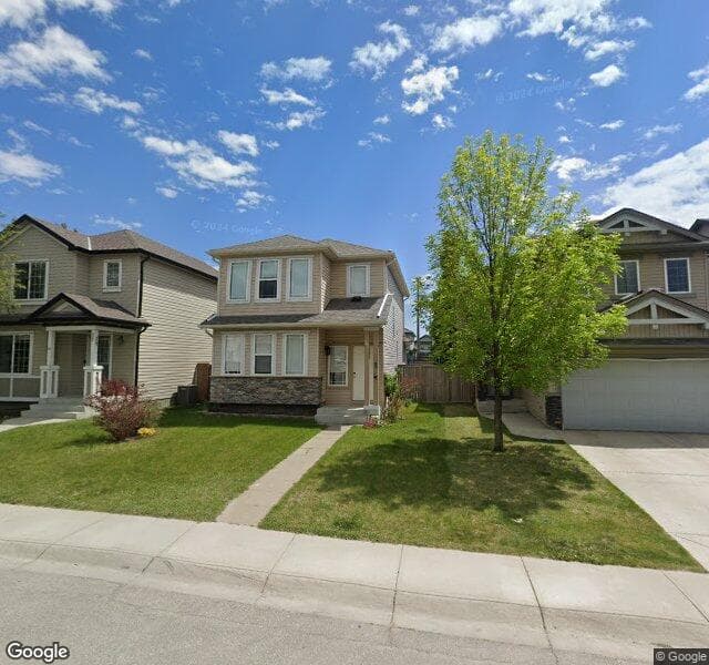 Street view of 31 Covecreek Close NE, Calgary