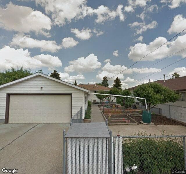 Street view of 13416 109A Street NW, Edmonton