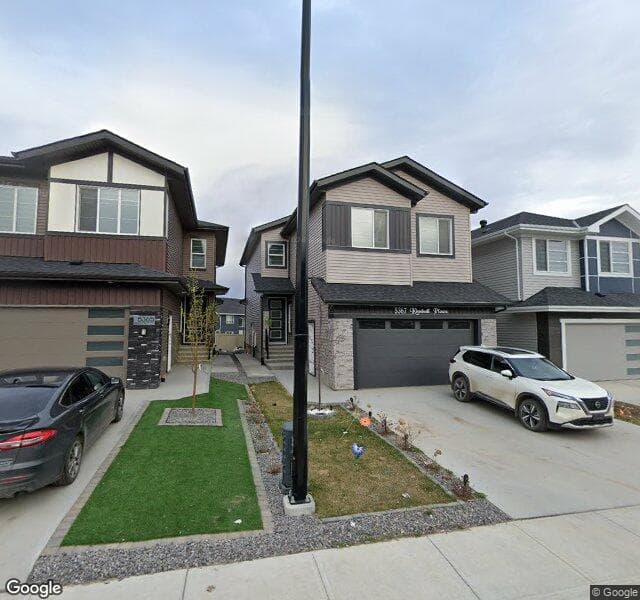 Street view of 5367 Kimball Place SW, Edmonton