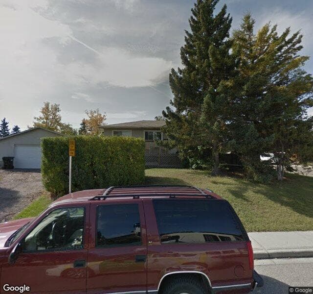 Street view of 6615 Bowwood Drive NW, Calgary