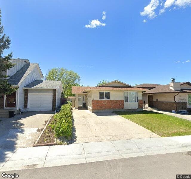 Street view of 31 Templevale Way NE, Calgary