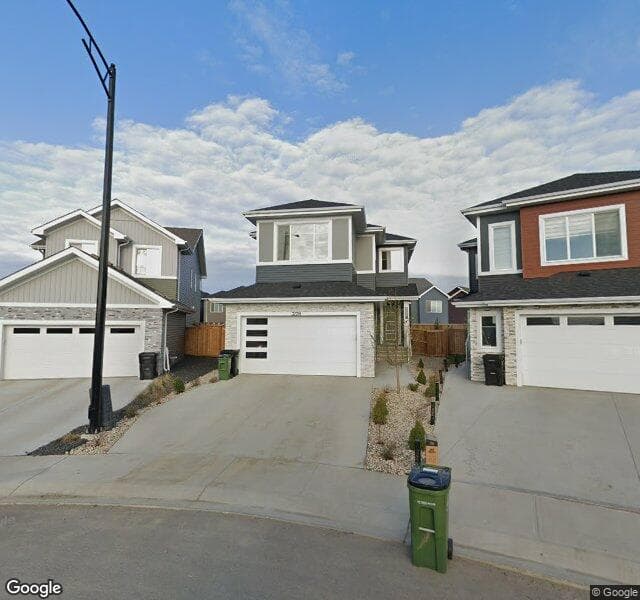 Street view of 3228 158 Street SW, Edmonton