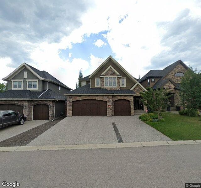 Street view of 9 Aspen Summit Green SW, Calgary