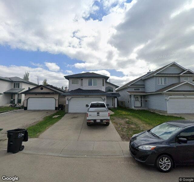 Street view of 16145 128A Street NW, Edmonton