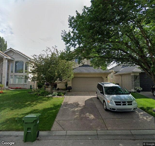 Street view of 62 Valley Ridge Point NW, Calgary