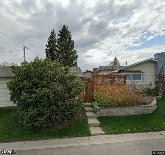Street view of 240 Nottingham Road NW, Calgary