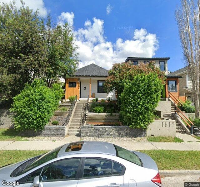 Street view of 1616 27 Avenue SW, Calgary
