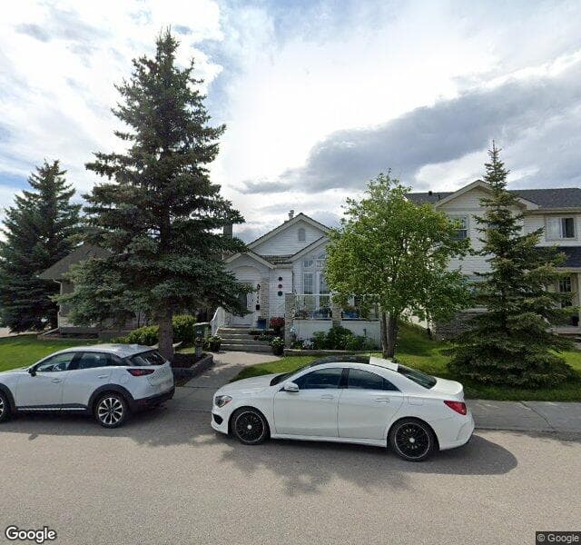Street view of 346 Chaparral Ridge Circle SE, Calgary