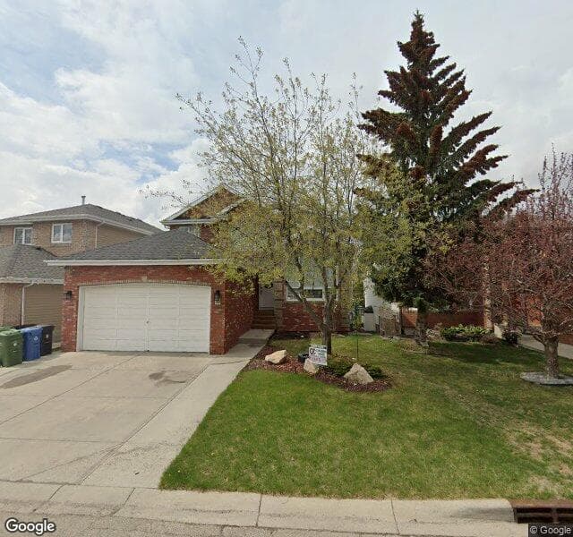 Street view of 180 Citadel Park NW, Calgary