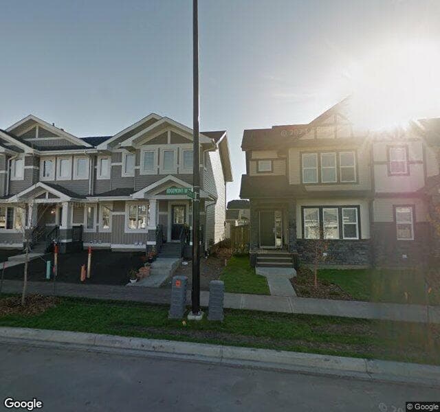 Street view of 7315 Edgemont Way NW, Edmonton