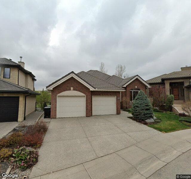 Street view of 46 Hamptons Manor NW, Calgary
